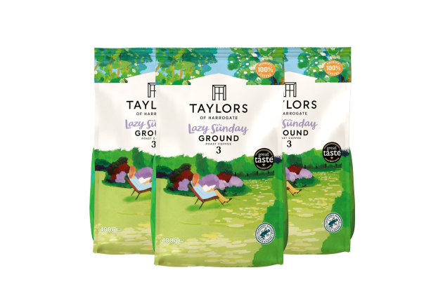Taylors Lazy Sunday Ground Coffee 3 x 400g