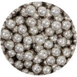 PME Silver Sugar Pearls 4mm 25g