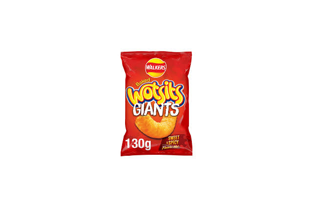Walkers Wotsits Giants Sweet & Spicy 130g