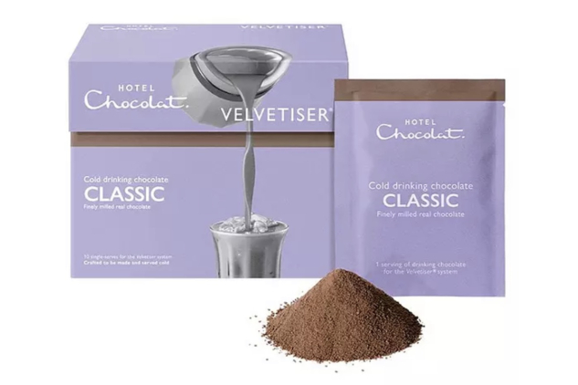 Hotel Chocolat Cold Classic - Mono Box 10 Classic Cold Drinking Chocolate Sachets