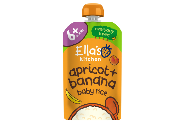 Ella's Kitchen Apricot & Banana Baby Rice 120g