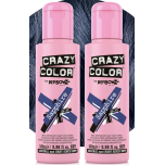 Crazy Color Sapphire Semi Permanent Hair Dye Duo 200ml