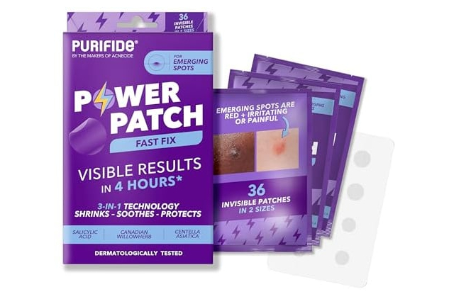 Purifide Fast Fix Power Pimple Patches 36 Pack