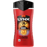 Lynx Sunset Fresh 3-in-1 Body Wash 225ml
