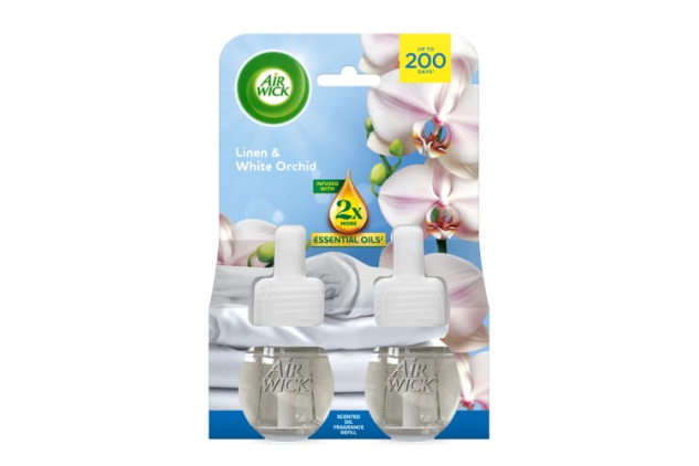 Air Wick Linen & White Orchid Refills 2 x 19ml