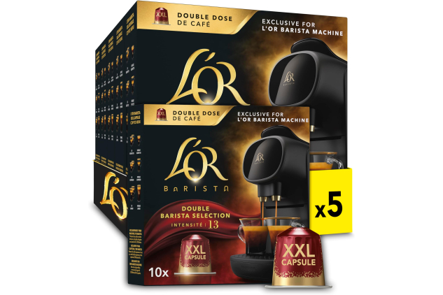 L'OR Double Barista Selection XXL Pods 5 x 10