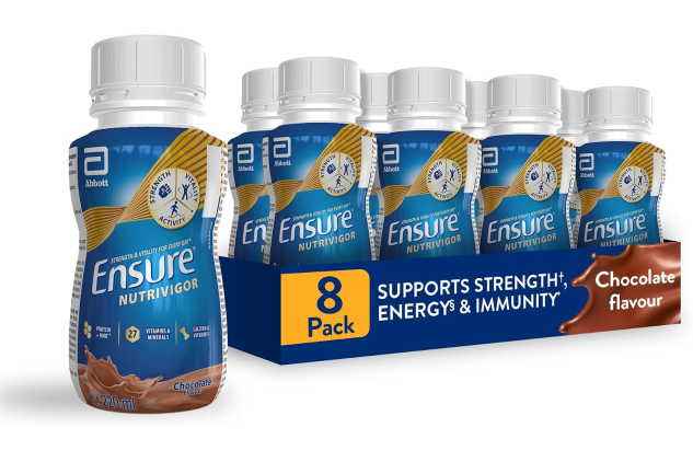 Ensure NutriVigor - Chocolate Flavour Shake–8x220ml – Nutritional Supplement