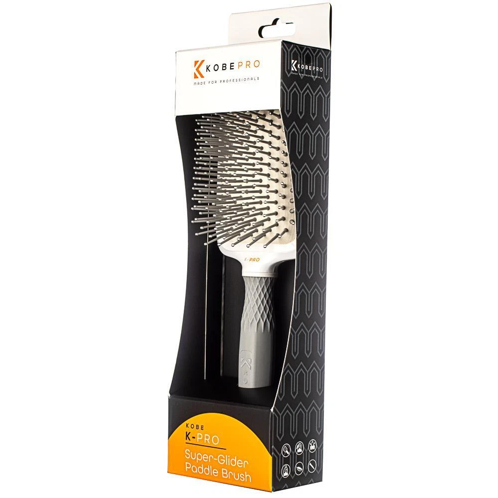 Kobe K-Pro Super Glider Detangling Paddle Brush