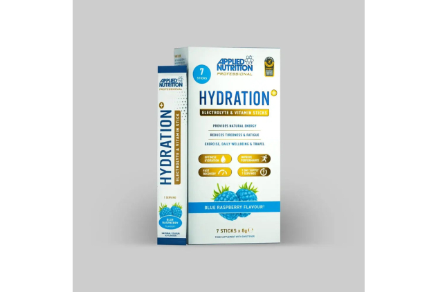 Applied Nutrition Hydration+ Blue Raspberry 7 x 8g