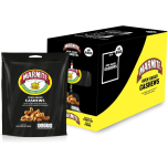 Marmite Oven Baked Cashews - Vegan Savoury Healthy Snacks, 173 kcals per Portion, Source of B Vitamins - 6 x 90g Sharing Bags