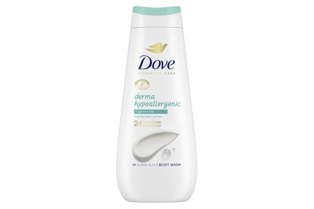 Dove Derma Hypoallergenic Body Wash 400ml