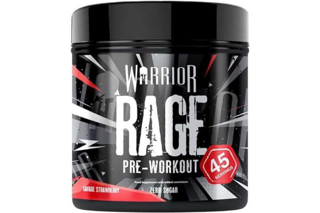 Warrior Rage Savage Strawberry Pre-Workout 392g