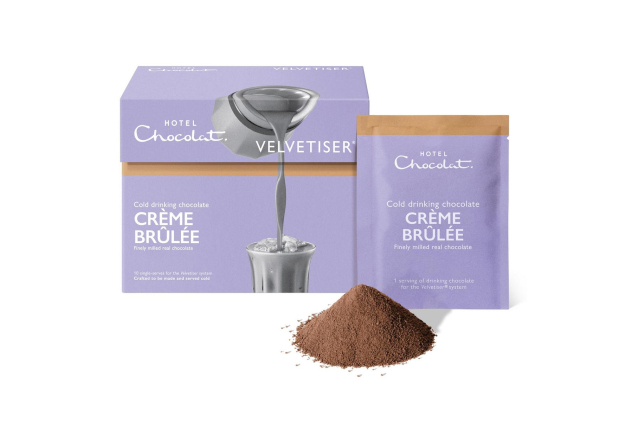 Hotel Chocolat Crème Brûlée Iced Chocolate 10 x 30g