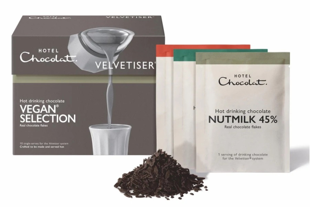 Hotel Chocolat Vegan Hot Chocolate 10 Sachets 310g