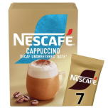 Nescafé Decaf Unsweetened Cappuccino 7 x 15g