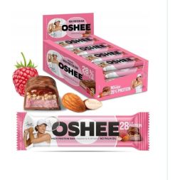 OSHEE Raspberry & Almond Protein Bars 12 x 47g