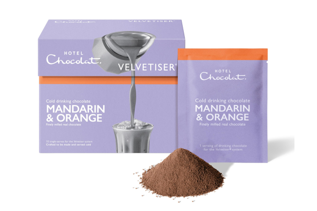 Hotel Chocolat Mandarin & Orange Iced Chocolate 10 Pack