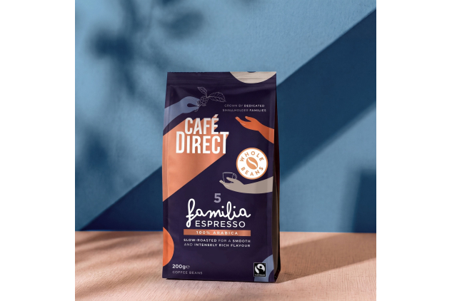 Cafédirect Familia Espresso Coffee Beans 200g