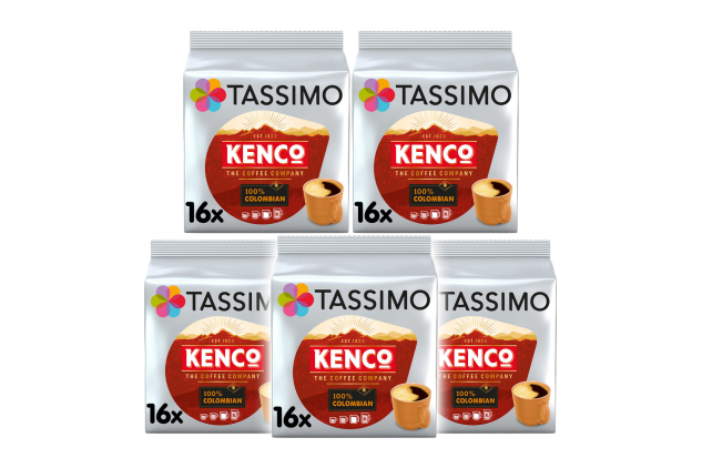 Tassimo Kenco Colombian Coffee Pods 80 Pack