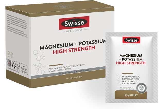 Swisse Magnesium & Potassium Forte 24 Sachets
