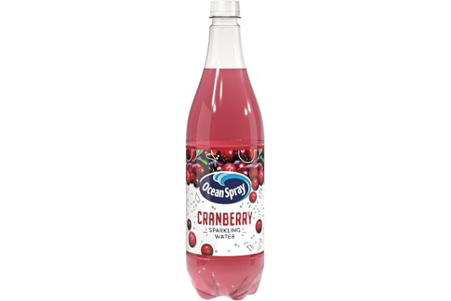 Ocean Spray Pink Cranberry Sparkling Water 1L
