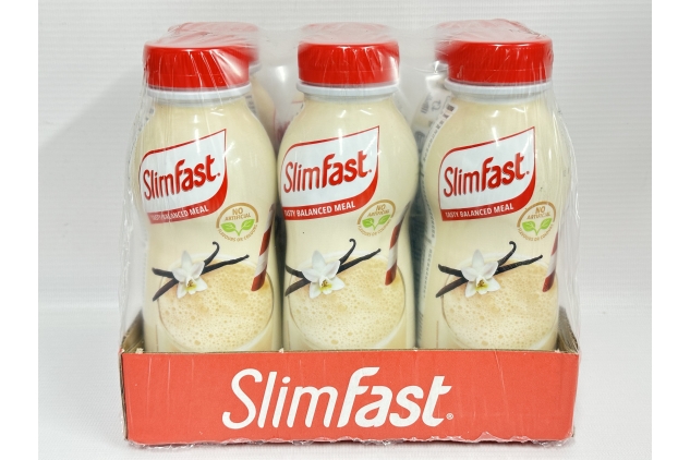 SlimFast Meal Replacement Ready To Drink Shake Vanilla 36 X 325ml | Best Before Date 31/08/2024