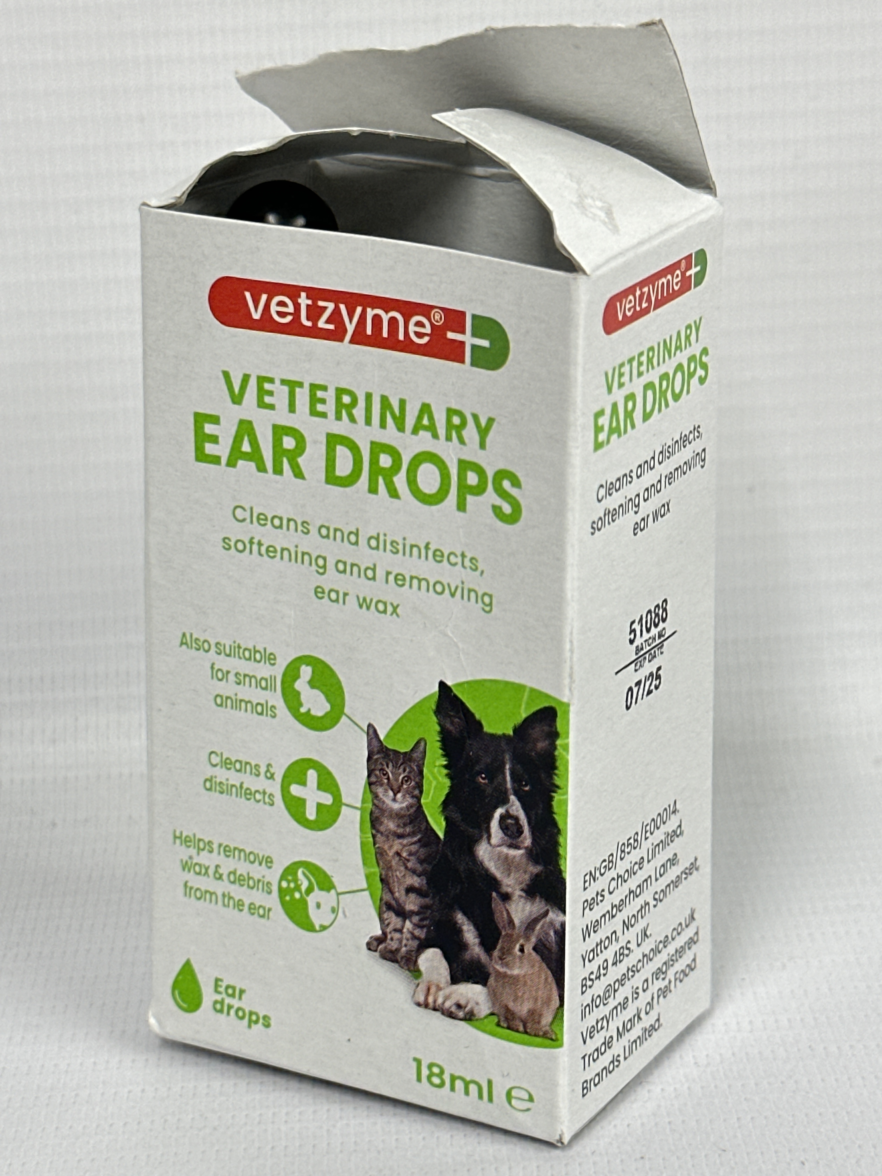 Vetzyme sales ear drops