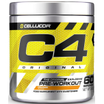 C4 Original Pre-Workout Food Supplement 60 Servings Orange Flavour