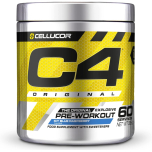 C4 Original Pre-Workout Food Supplement Icy Blue Raspberry 60 Servings