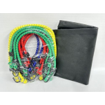 Heavy Duty Bungee Cords 12‑Pack | Assorted Lengths for Camping & Rack Use