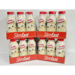 24 X SlimFast Meal Replacement Ready To Drink Shake Strawberry 325ml BB 02/2023 1