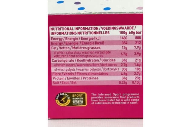 Grenade Birthday Cake Protein Bars 12 x 60g High Protein Low Sugar