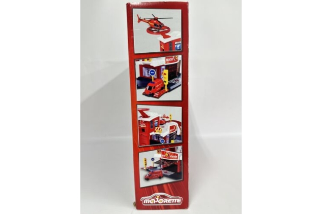 Majorette Creatix Rescue Station Set Fire Department Toy Cars Cars. Boxed New