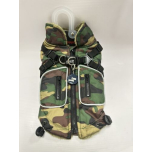 Puppia Pioneer Smart Tag Mountaineer Dog Coat Size Small Camouflage Pattern