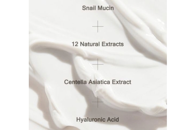 Mizon Snail Repair Cream – 25ml Face Moisturizer with Snail Mucin, Korean Skincare for Wrinkles & Blemish Care