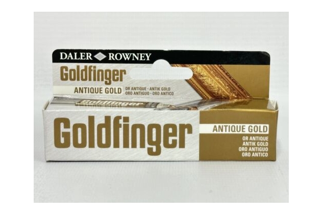 Daler Rowney Goldfinger Rub-On Paste Picture Frames & Arts Crafts Antique Gold