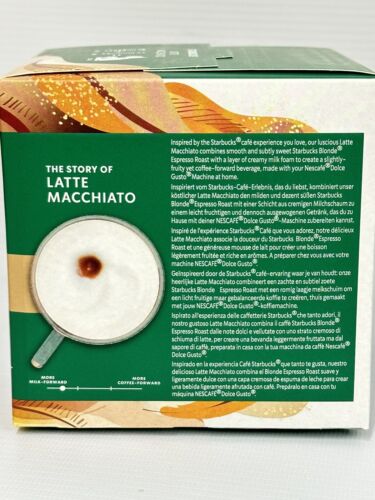 STARBUCKS® Latte Macchiato Coffee Pods