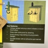 Simon King Wildlife Curve Cavity Bird Box House Nesting & Roosting High Quality