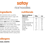 Itsu Satay Flavour Rice Noodles | Instant Rice Noodles Multipack Cup | (Pack of 6) | Gluten-Free & Vegan