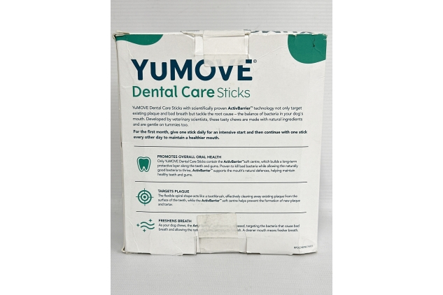 Dental Care | Dental Sticks for Large Dogs | 14 Pack | Tasty Chews with Natural Ingredients which Target Plaque & Freshen Breath