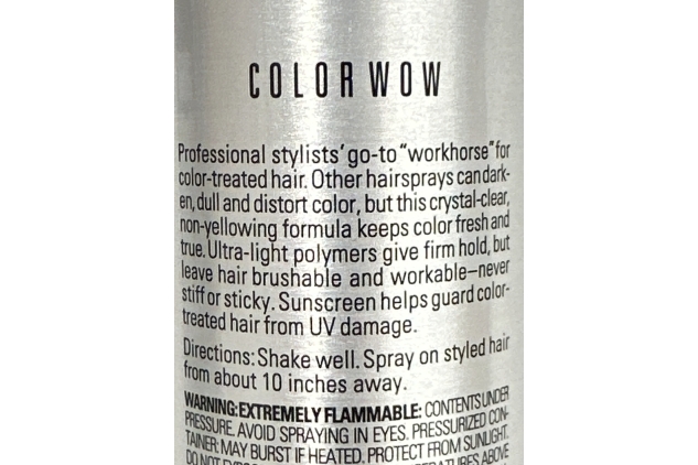 Color Wow Cult Favorite Hairspray – 295ml | Firm & Flexible Hold | Long-Lasting, Brushable Style