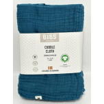 BIBS Cuddle Cloths – 2-Pack | 70 × 70cm Organic Cotton Muslin | Baby Comfort Blankets