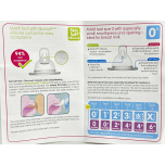 MAM Easy Start Self-Sterilising Anti-Colic Baby Bottles – 2 × 130ml – Size 0 Teat (Newborn)