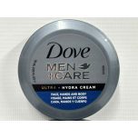 Dove Men Ultra Care Hydra Cream Face, Hand And Body, 75 ml (Pack of 2)