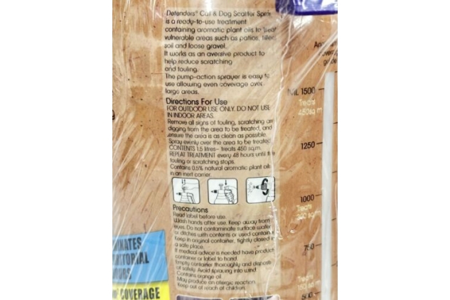 Defenders cat and dog repellent spray sale