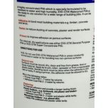 EVO-STIK Waterproof PVA Building Glue Bonds Primes Seals 1 Litre Exterior Grade