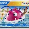 Playmobil 70613 Family Fun Swimming Island Toy Figures - 24 Pcs (Age 4-10)