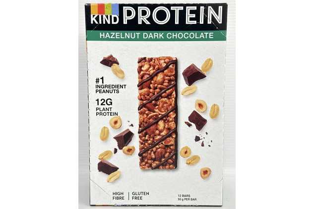 KIND Hazelnut Dark Chocolate Protein bar 12 X 50g Full Case | Best Before Date 02/07/2024
