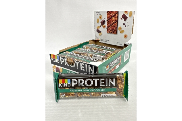 KIND Hazelnut Dark Chocolate Protein bar 12 X 50g Full Case | Best Before Date 02/07/2024