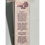 Stake-Out Ground Spike for Dogs – Extra Strong Tie-Out – Garden, Camping, BBQ